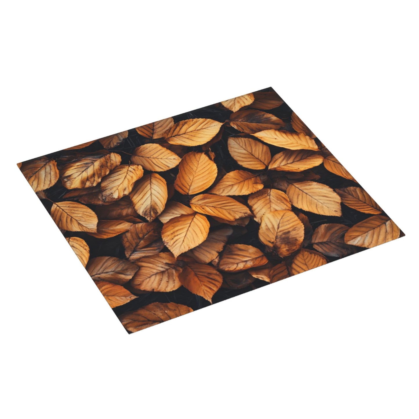 Autumn Leaves Kitchen Towel – Microfiber Hanging Cloth for Drying & Wall Décor – Quick-Dry with Loop (16x24 inches)