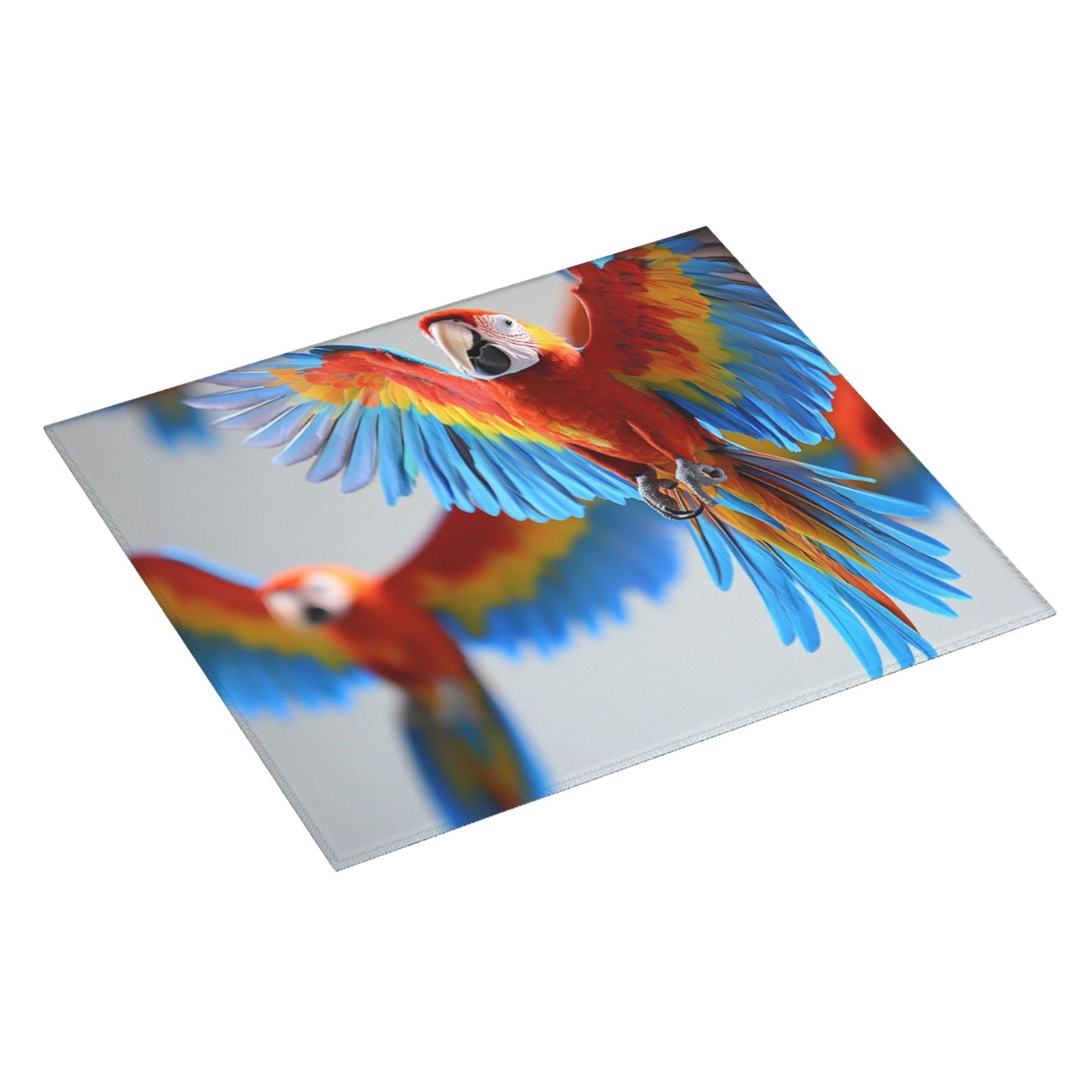Tropical Parrot Print Kitchen Towel – Multi-Purpose Microfiber Hanging Cloth for Wall Art or Drying (16x24 inches)